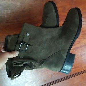 Via Spiga Suede Ankle Boots, 7.5